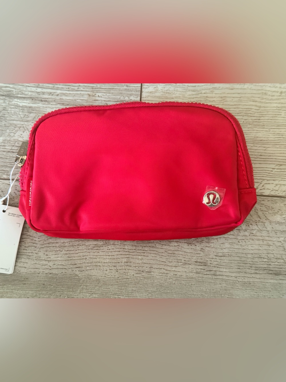 Lululemon Everywhere Belt Bag Red Adjustable Crossbody New With Tags